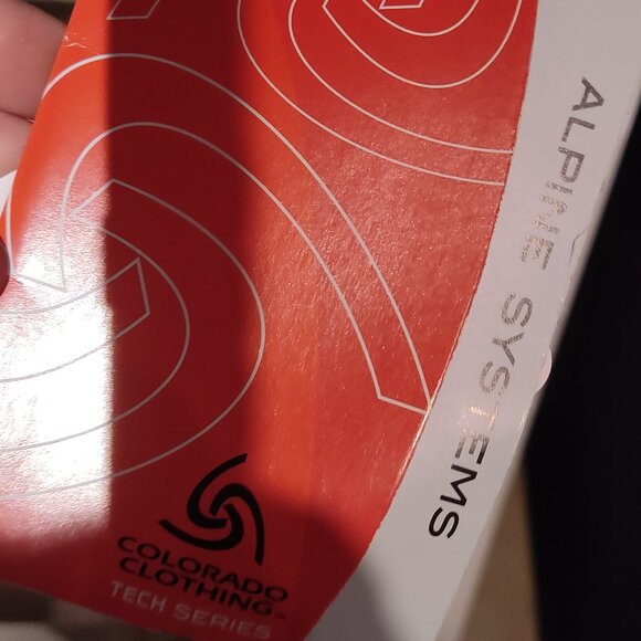 Colorado Men's Alpine Tech System Inner Jacket Tech Series Burgandy Wine NEW - Picture 4 of 5